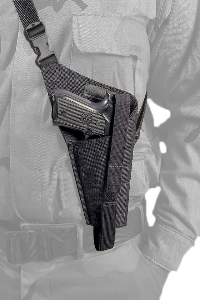 Adjustable Chest Carry Harness — Rugged Nylon Equipment Carrier (Right / Left)