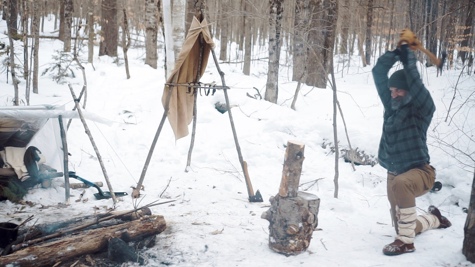 Into the Winter: Winter Survival Film with Joshua Enyart – Essential Skills for Cold Weather Adventures (Streaming and USB)