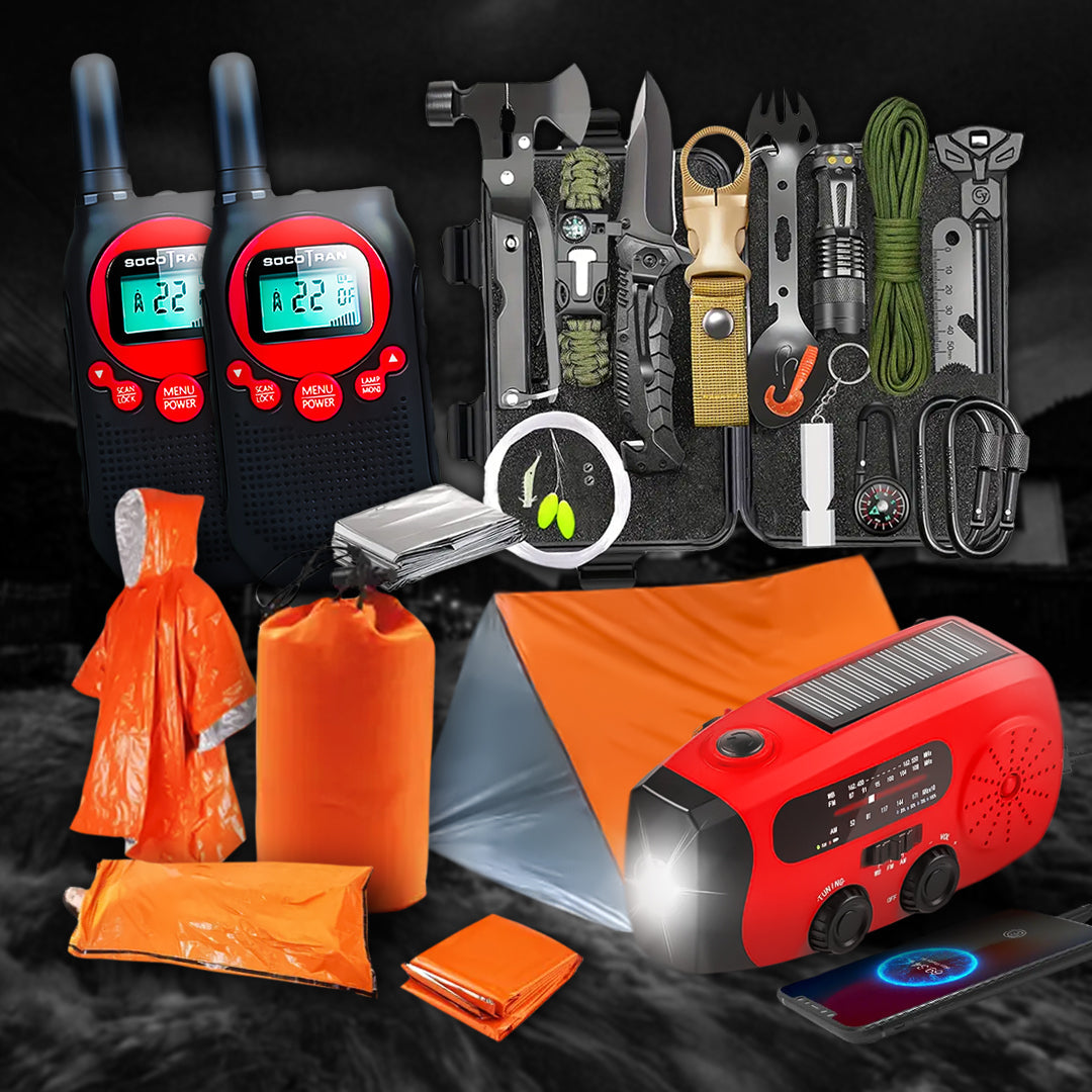 Ultimate Family Preparedness Kit — Emergency Essentials & Outdoor Readiness Bundle