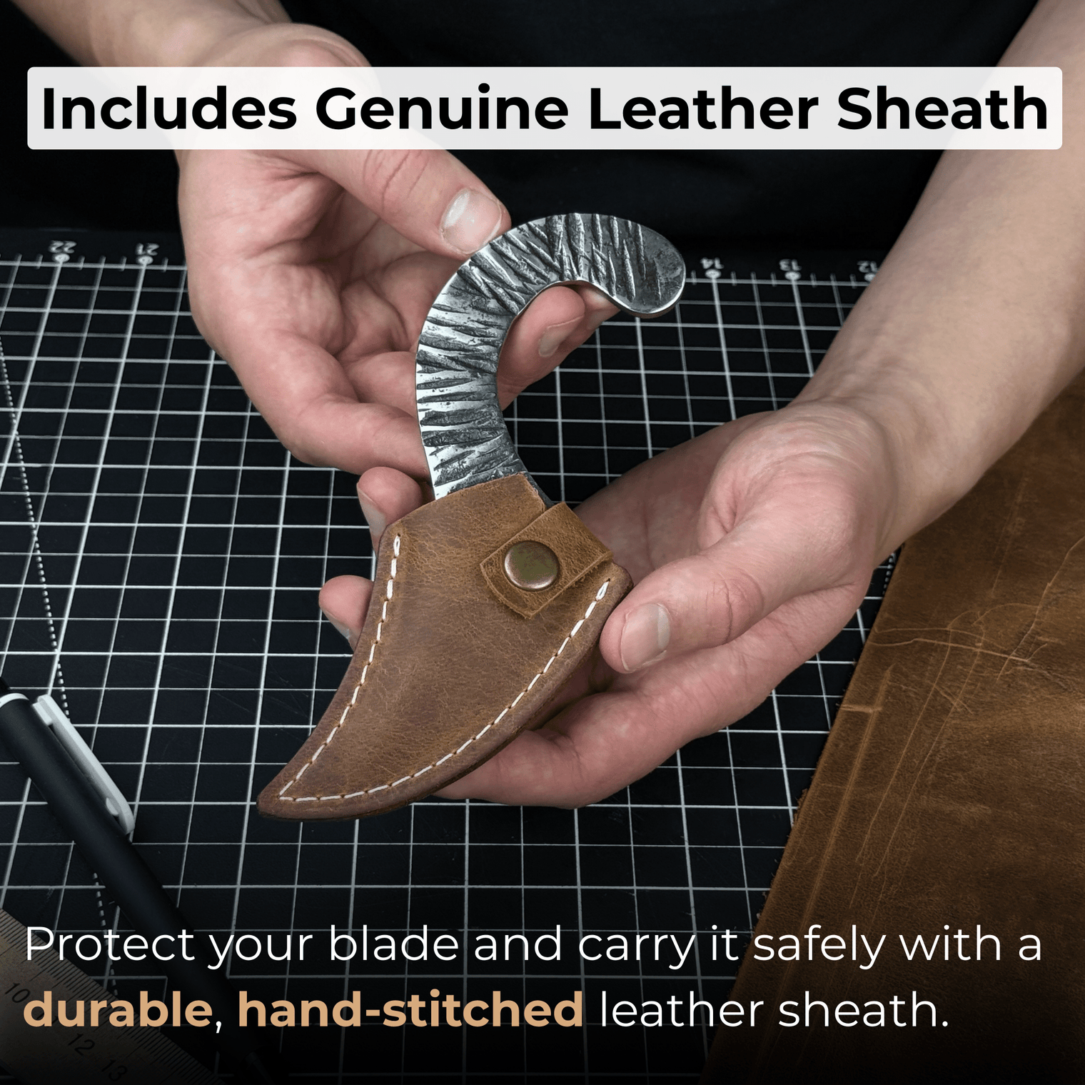 Professional Kiridashi Marking Knife – 15cm Precision Woodworking & Craft Tool