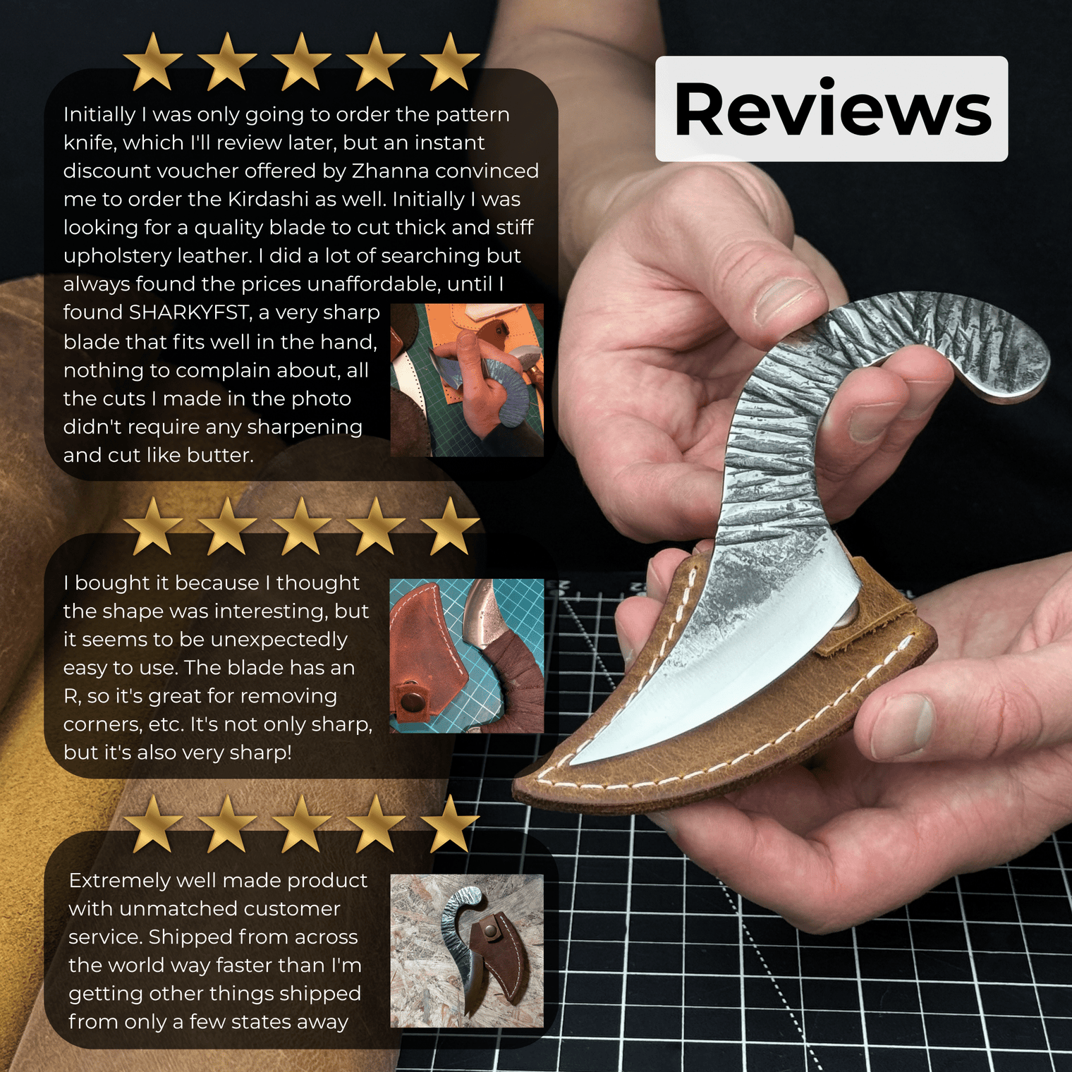 Professional Kiridashi Marking Knife – 15cm Precision Woodworking & Craft Tool