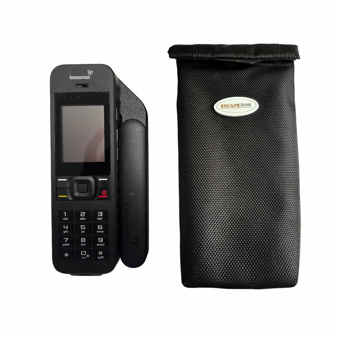 Satellite Phone Faraday Bag | Mobile Device Signal Blocking Pouch