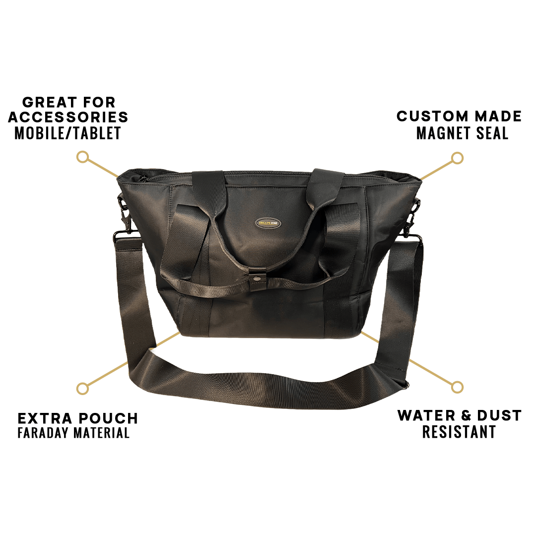 Women's Faraday Handbag - Large | RFID Blocking Purse with Signal Shield Pocket