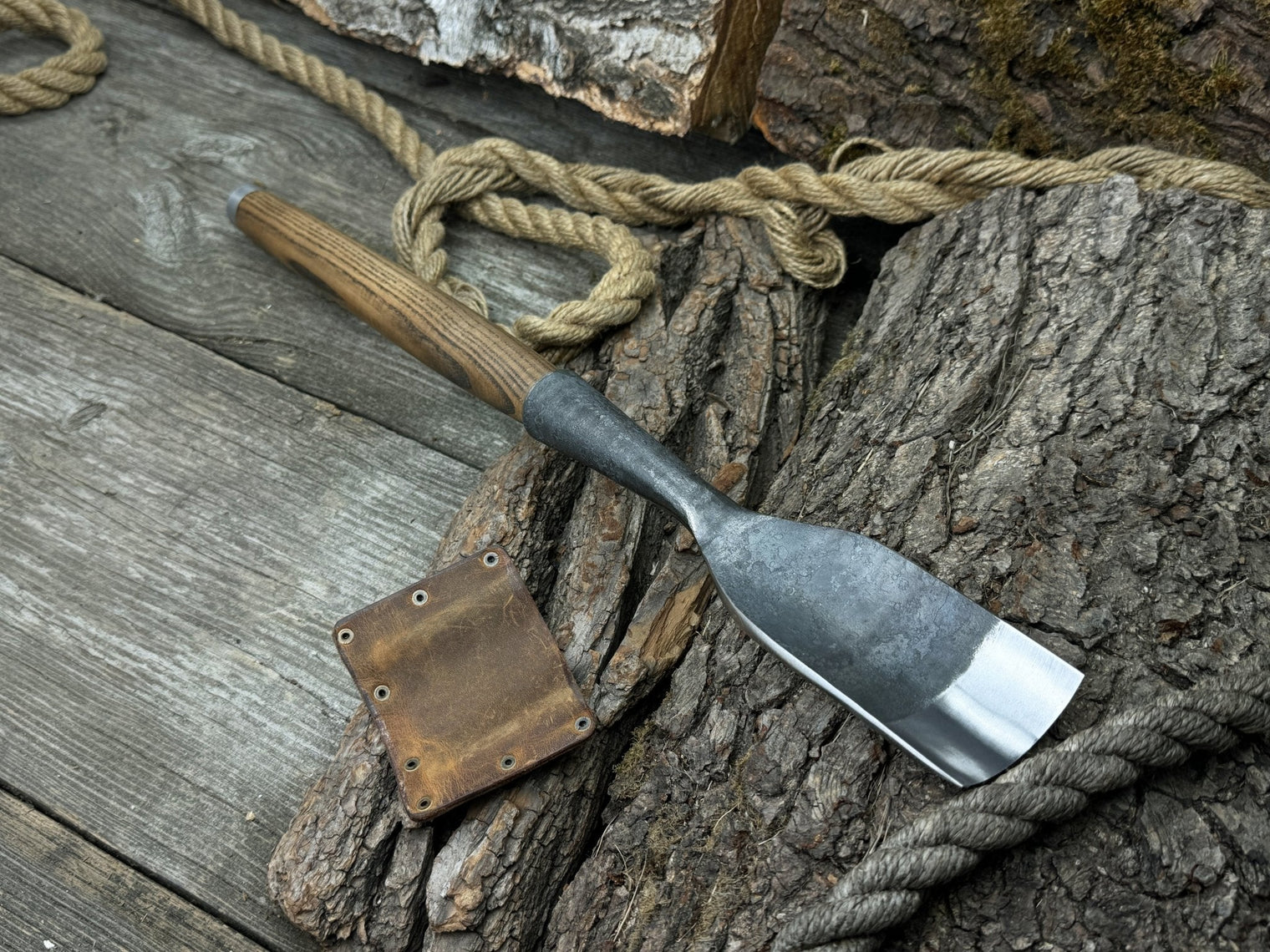 Timber Framing Rounded Chisel, 20 - 100 mm (0.8 - 3.9 inches)