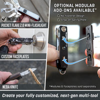 Keyport Pivot 2.0 Essential Plus Kit | Modular EDC Key Organizer System