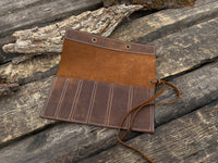 6 Pocket Leather Chisel Roll