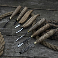 7-Piece Wood Carving Tool Set