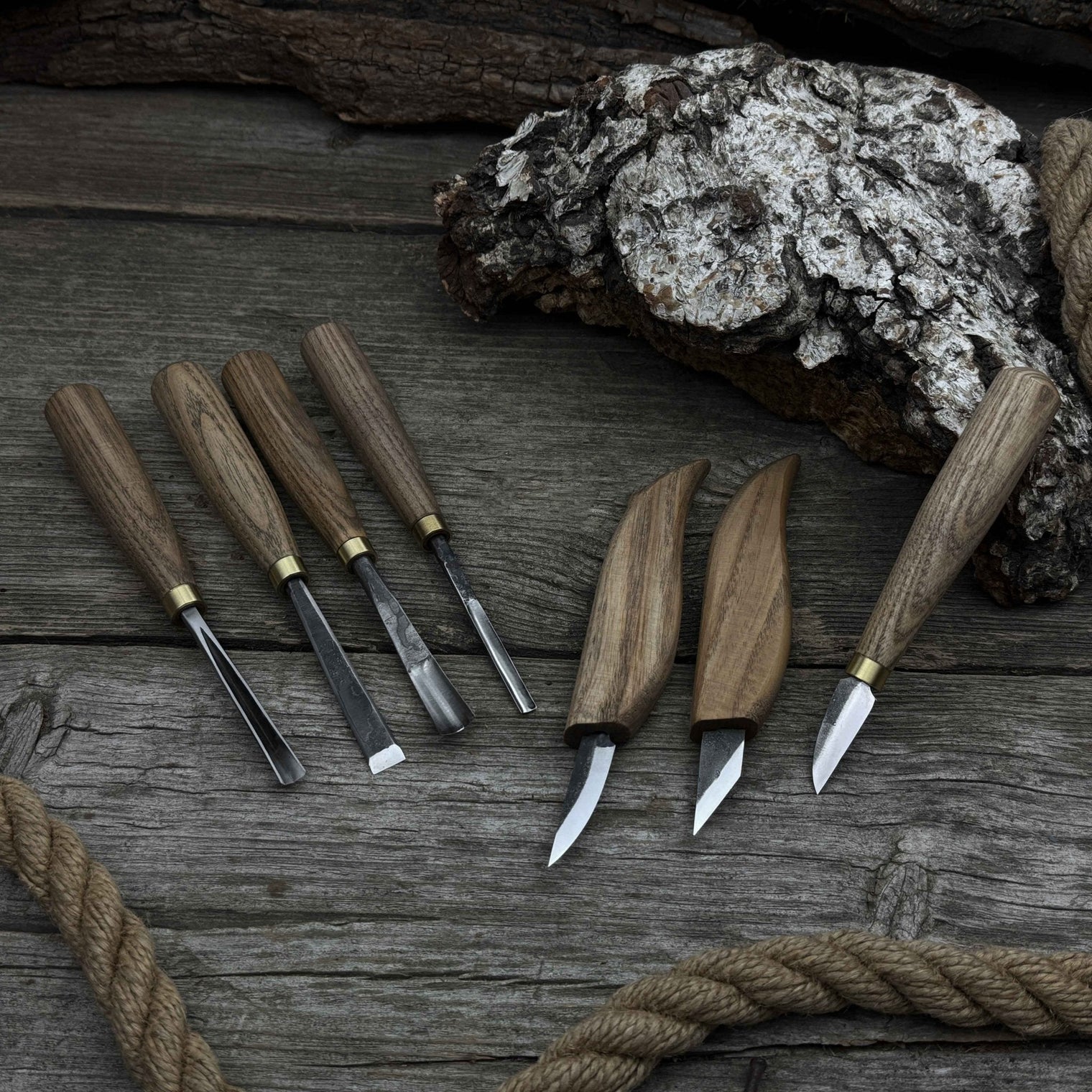7-Piece Wood Carving Tool Set