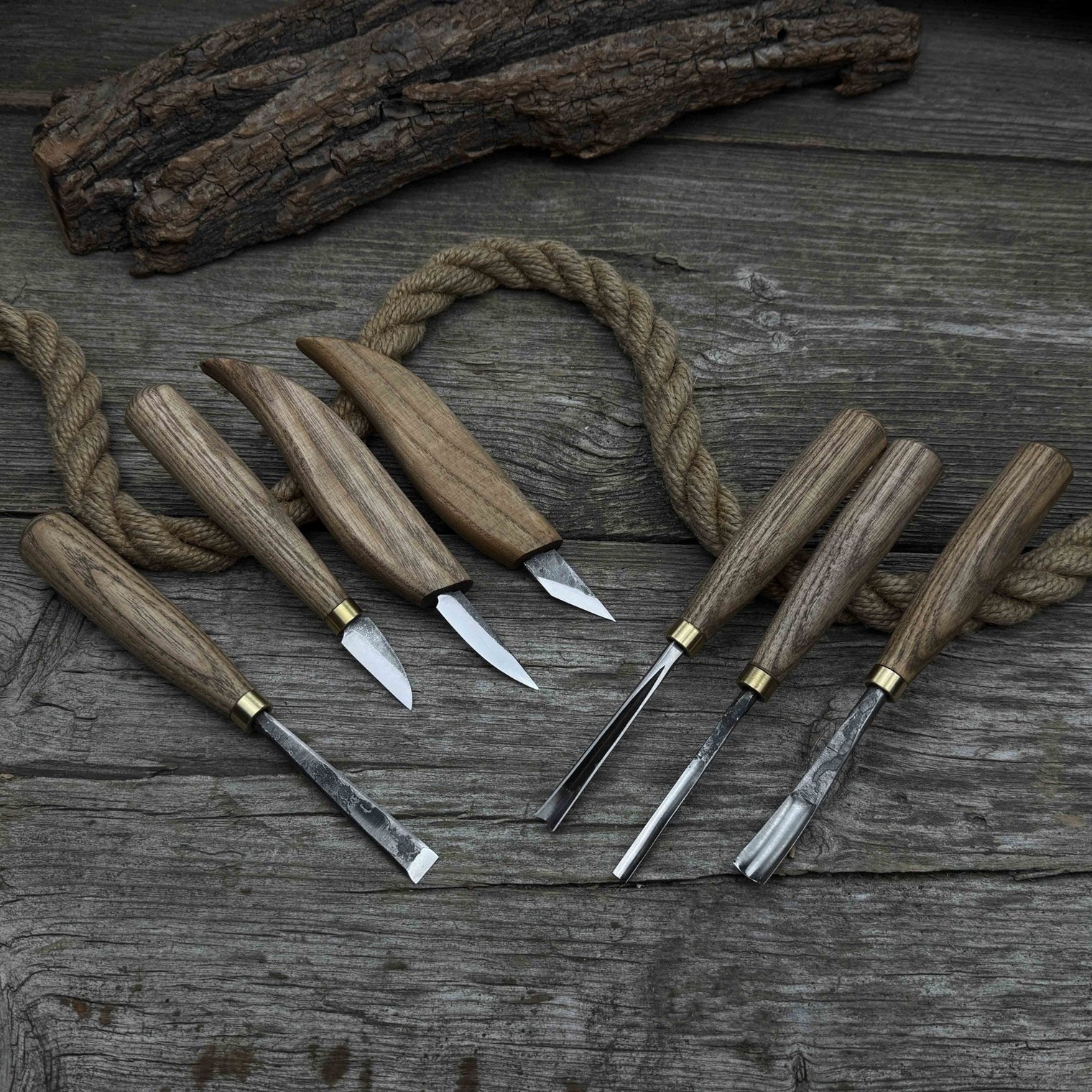 7-Piece Wood Carving Tool Set