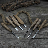 7-Piece Wood Carving Tool Set