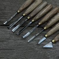 8-Piece Wood Carving Tool Set