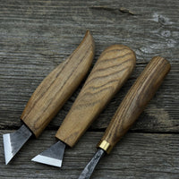 9-Piece Spoon Carving Tool Set with Sharpening Board