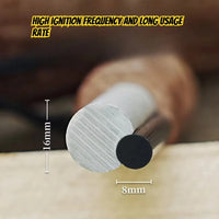 Flint Magnesium Fire Starter | Multifunctional EDC Survival Tool with Paracord Handle & Emergency Whistle