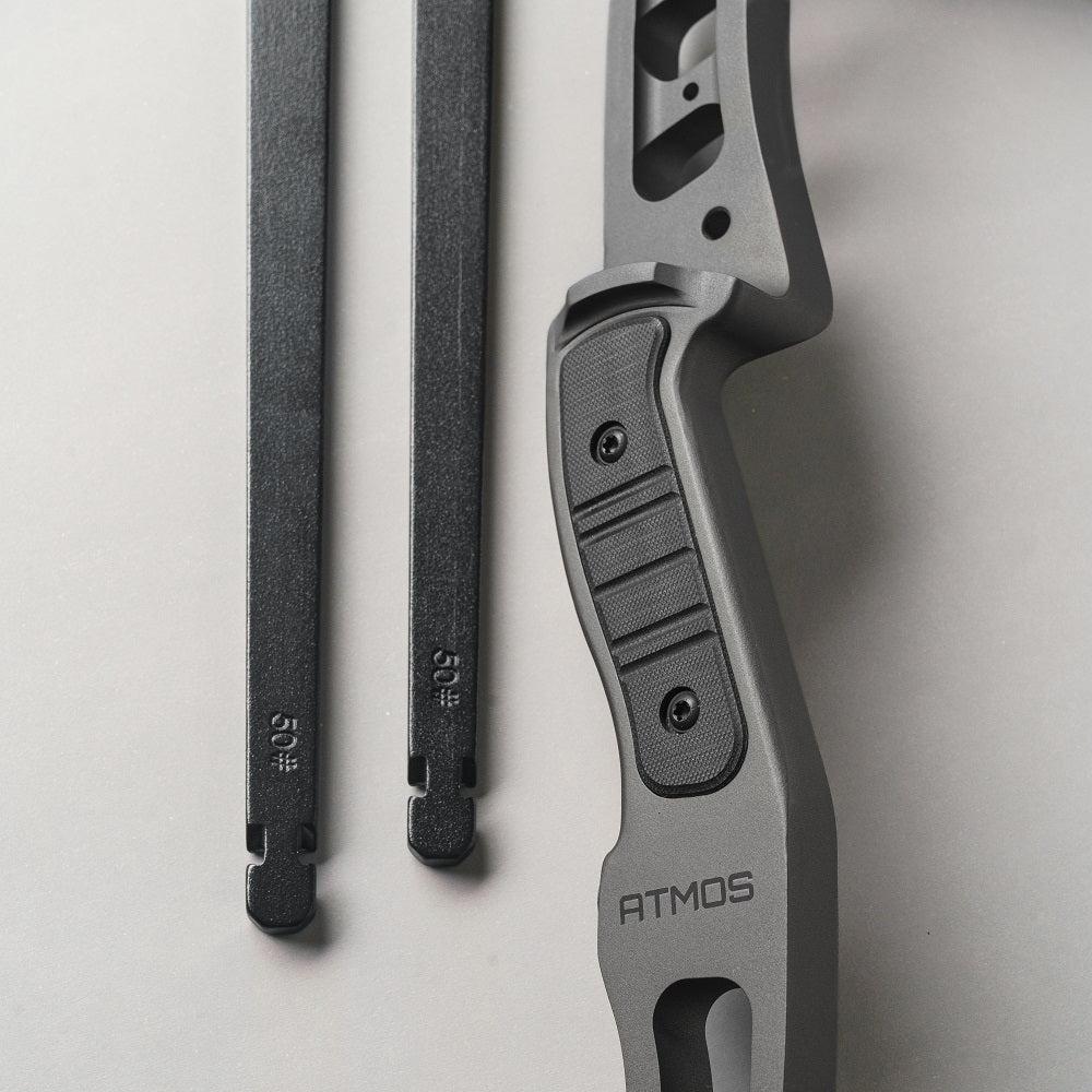 Atmos Compact Takedown Longbow 40# | Lightweight Survival Archery Bow