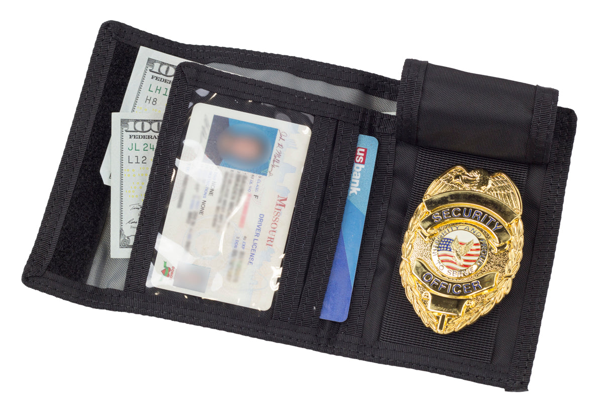 Tri-Fold Badge Wallet - Law Enforcement ID Holder by Elite Survival Systems