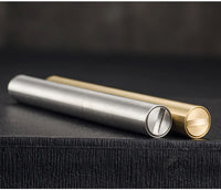 Retro Copper Kerosene Lighter | Mini Foldable Windproof EDC