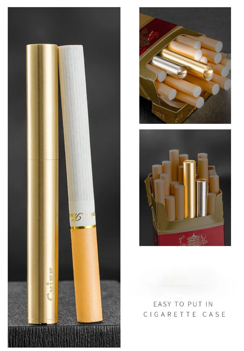 Retro Copper Kerosene Lighter | Mini Foldable Windproof EDC