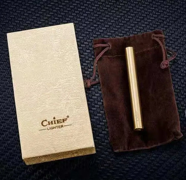 Retro Copper Kerosene Lighter | Mini Foldable Windproof EDC