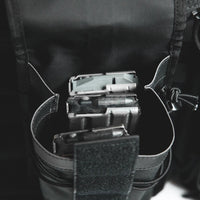 Precision 37" Double-Rifle Case | Tactical Rifle Bag with Detachable Pistol Case