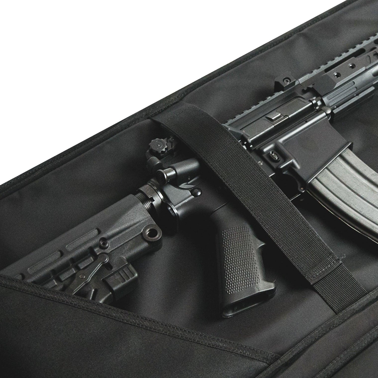 Precision 37" Double-Rifle Case | Tactical Rifle Bag with Detachable Pistol Case