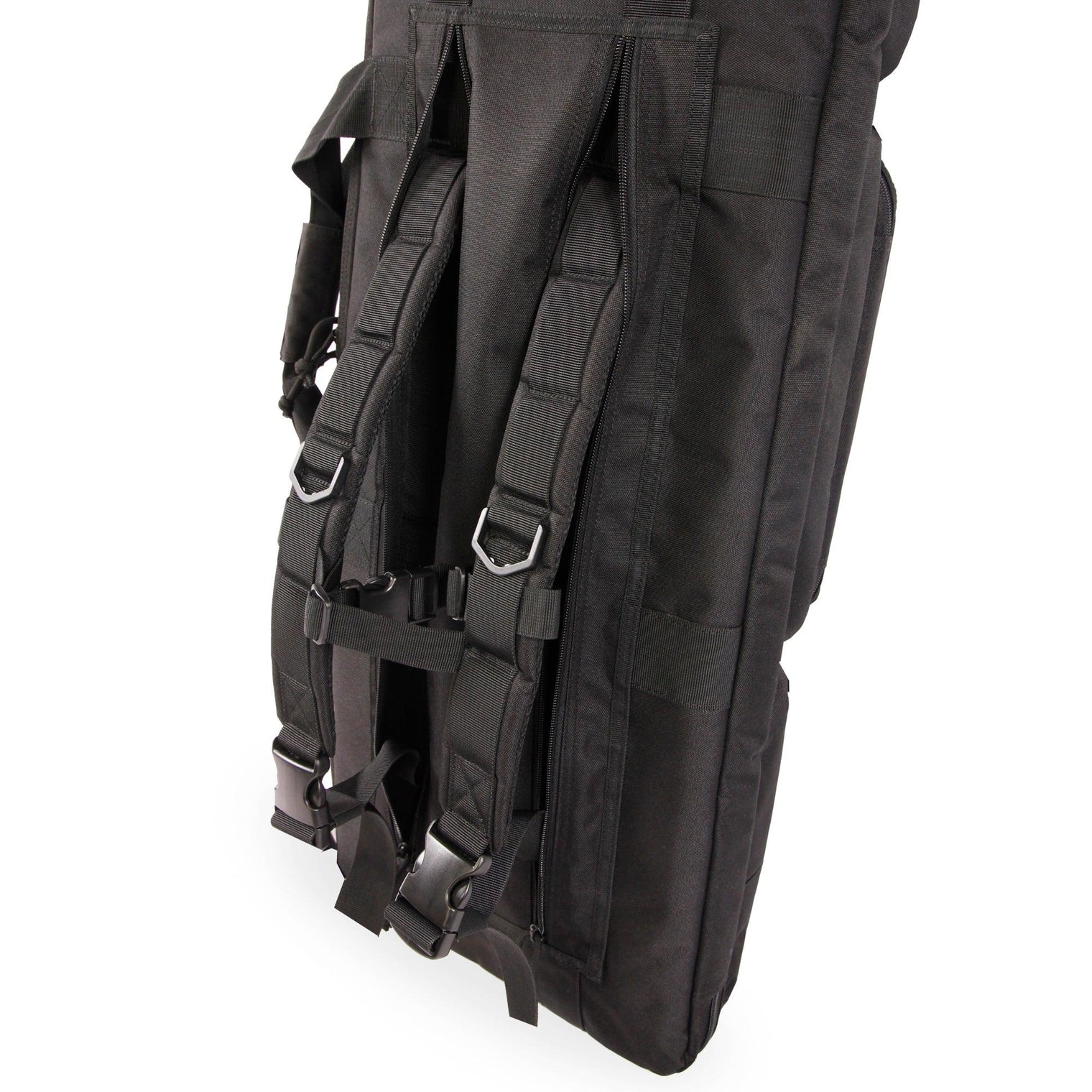 Precision 37" Double-Rifle Case | Tactical Rifle Bag with Detachable Pistol Case