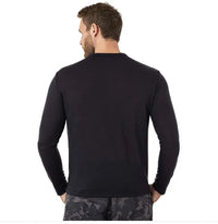 100% Merino Wool Base Layer Men Merino Wool Long Sleeve 240G Midweight Thermal Underwear Wicking Breathable Top + Hiking Socks
