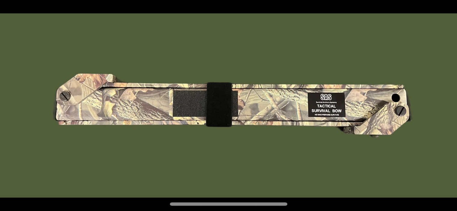 Tactical Compact Modern Longbow 40# | Survival Archery Takedown Bow