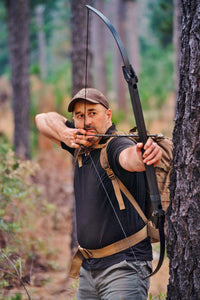 Recon Folding Survival Bow 40# | Compact Takedown Archery for Bug-Out Bags