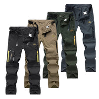 Men’s Convertible Cargo Tactical Pants | Water-Resistant Hiking & Outdoor Pants