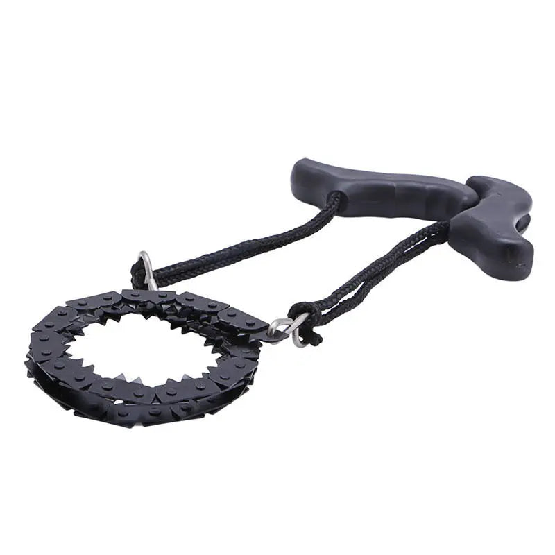 Survival Pocket Chain Saw | Outdoor Hand Tool | Camping & Hiking Saw