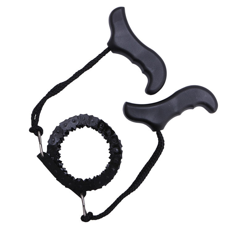 Survival Pocket Chain Saw | Outdoor Hand Tool | Camping & Hiking Saw