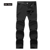 TRVLWEGO Men’s Winter Softshell Pants | Waterproof Hiking & Outdoor Pants