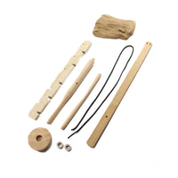 Bow Drill Kit Fire Starter | Primitive Wood Survival Tool