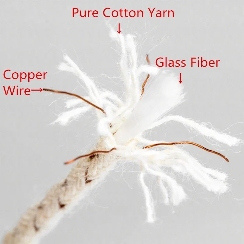 Flint Stone & Cotton Wick Replacement Set | Oil/Kerosene Lighters