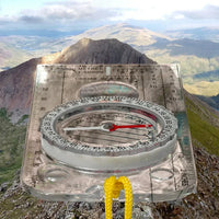 Compass Navigation Map Reading Tool | Outdoor Orienteering Ruler