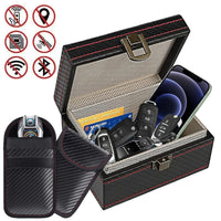 Protection Car Key Box & 2 Faraday Bags | Keyless Go Protection