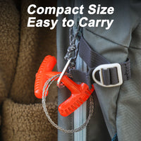 Outdoor Survival Wire Saw | Steel Rope Cutting Tool