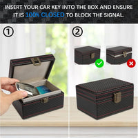 Protection Car Key Box & 2 Faraday Bags | Keyless Go Protection