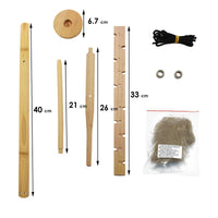 Bow Drill Kit Fire Starter | Primitive Wood Survival Tool