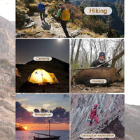 Map Compass with Sighting Mirror | Adjustable Declination | Multi-Function