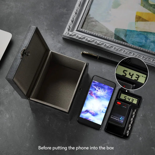 Faraday Key Fob Protector Box | Retro RFID Signal Blocking Car Box