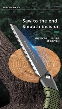 Folding Hand Saw | Outdoor Wood Cutting Tool