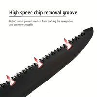 Folding Saw Compact Portable Tool | Wood Cutting & Tree Trimming