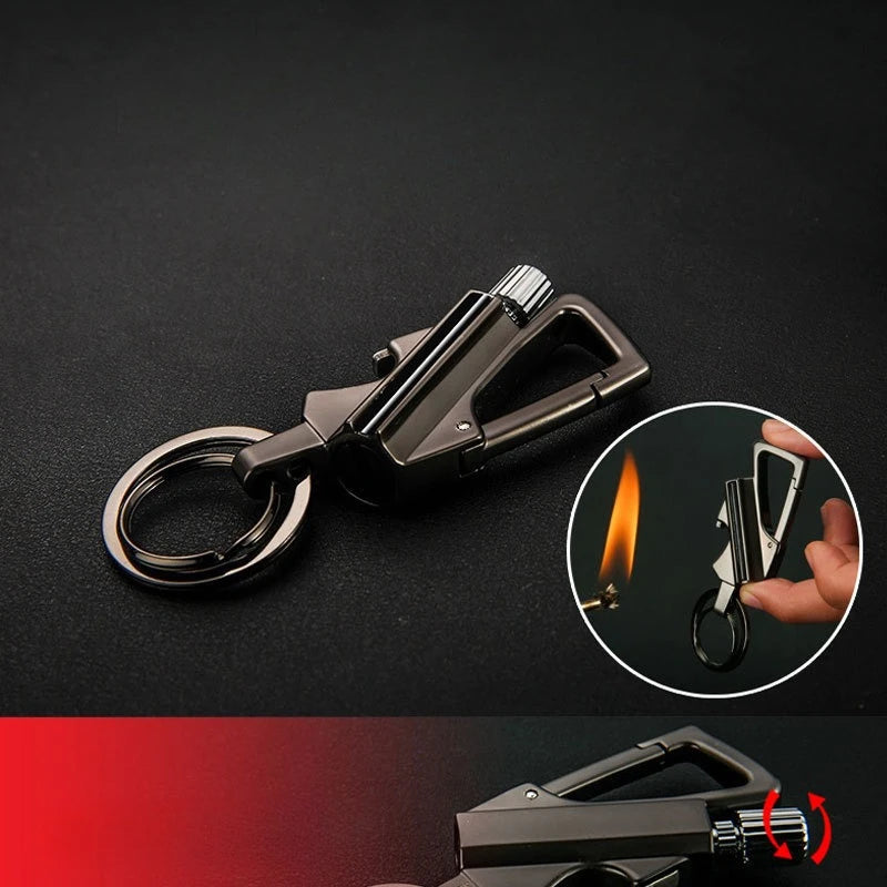 Match Kerosene Lighter | Multi-Functional Waterproof Keychain