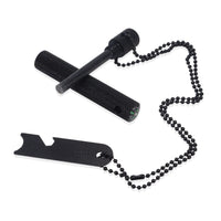 Fire Steel Magnesium Rod | Spark Steel with Chain & Compass