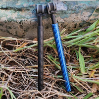 3K Carbon Fiber Handle Outdoor Emergency Survival Camping Roller Flint High Purity Portable Lightweight Fire Stick Equipment