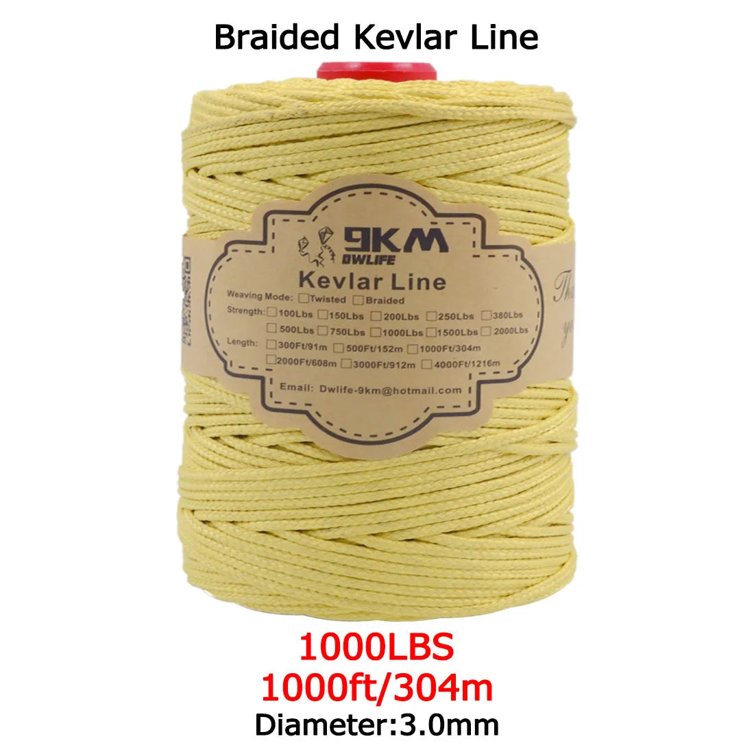 Kevlar Cord | Camping, Hiking, Tent Rope & Paracord