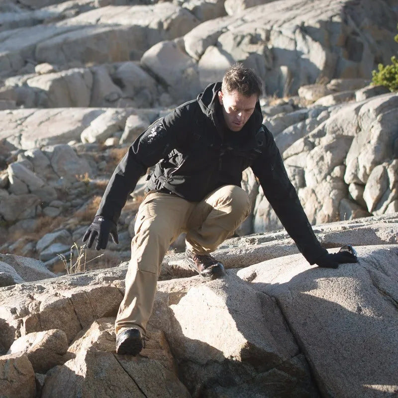 Men’s Winter Tactical Jacket | Polar Fleece & Military Coat