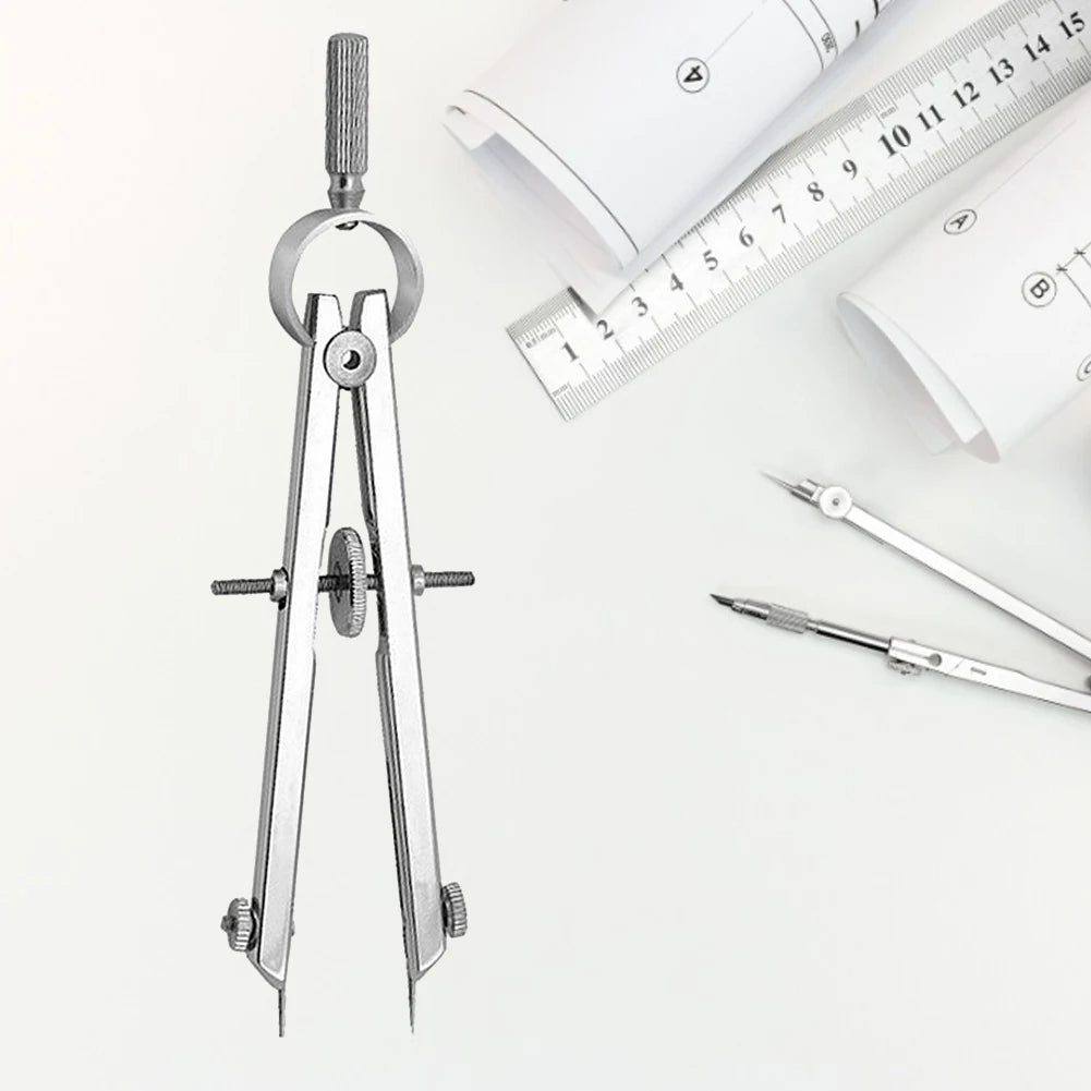 Drafting Compass | Metal Geometry Drawing Tool