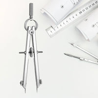 Drafting Compass | Metal Geometry Drawing Tool
